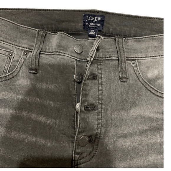 JCREW 10” High Rise 31 Skinny - Picture 3 of 3